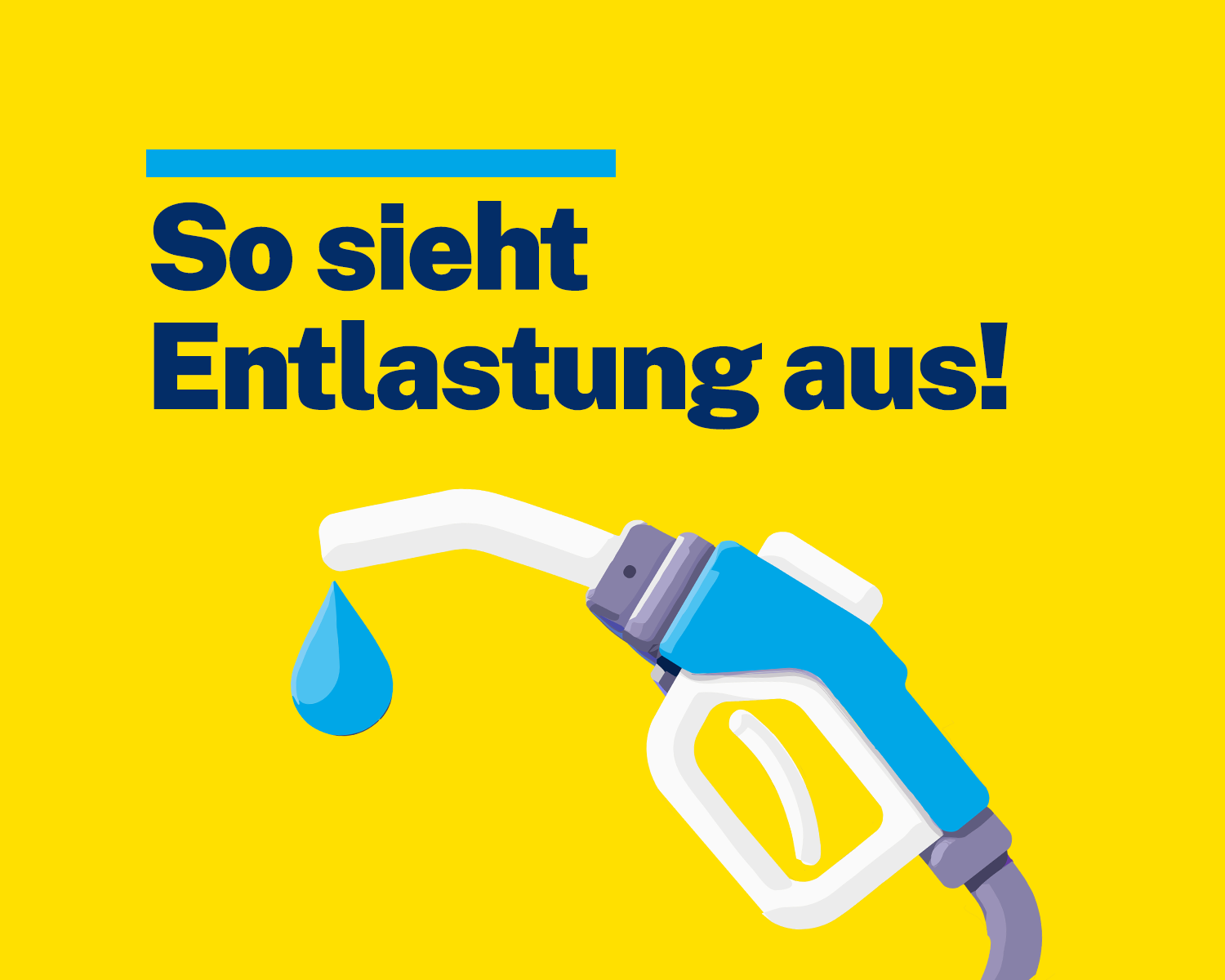 So sieht Entlastung aus.