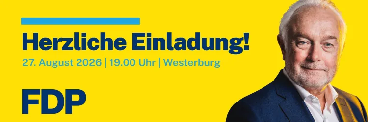 Wirtschaft braucht Klartext. Ein Abend mit Wolfgang Kubicki